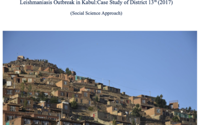 Leishmaniasis Outbreak in Kabul: Case Study of District 13th (2017)