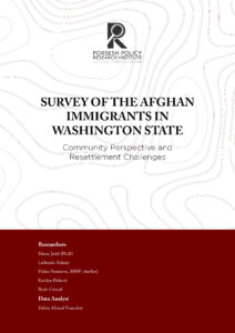 Survey of The Afghan Immigrants in Washington State