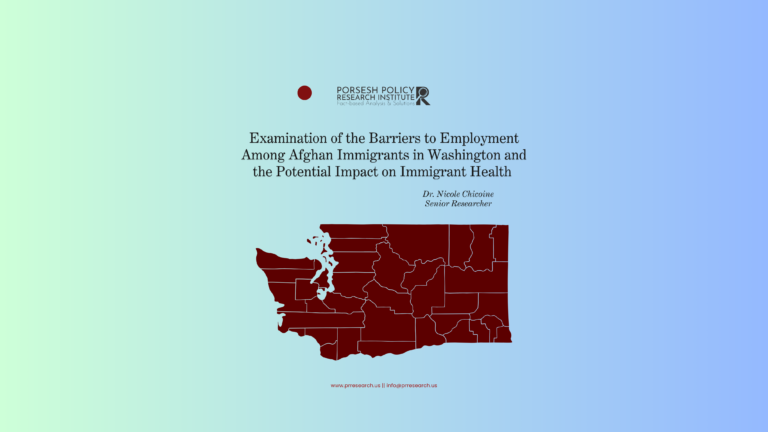 What Are The Barriers To Employment Among Washington’s Afghan Refugees?